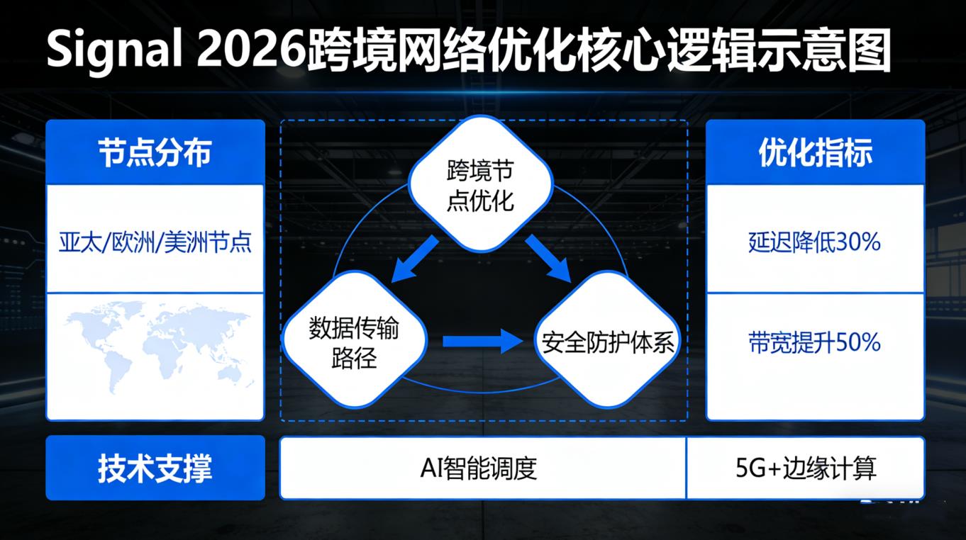 2026 Signal跨境使用网络优化+常见问题：解决延迟/连接失败/消息发送不出插图