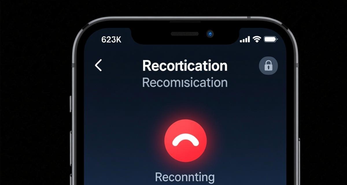 Signal call recording banner