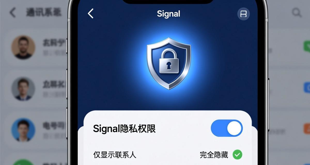 Signal通讯录权限与隐私设置：控制谁可以通过手机号找到你插图