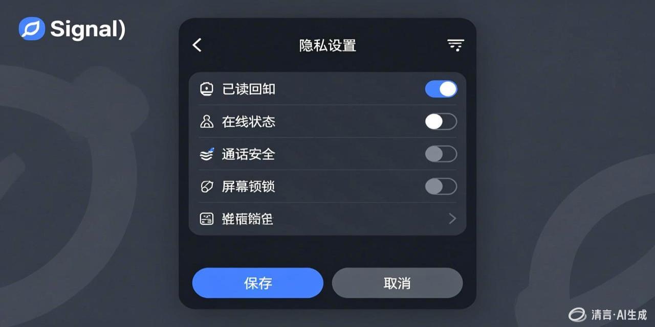 Signal隐私设置全攻略:不只是关已读回执那么简单插图 Signal隐私设置全攻略:不只是关已读回执那么简单插图